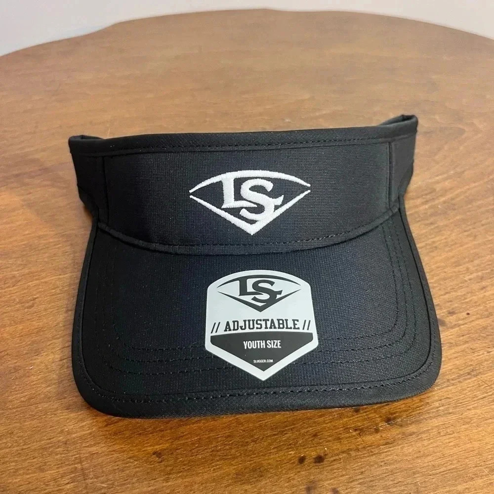 Louisville‎ LS Adjustable Youth Black Baseball Visor Cap Sportswear